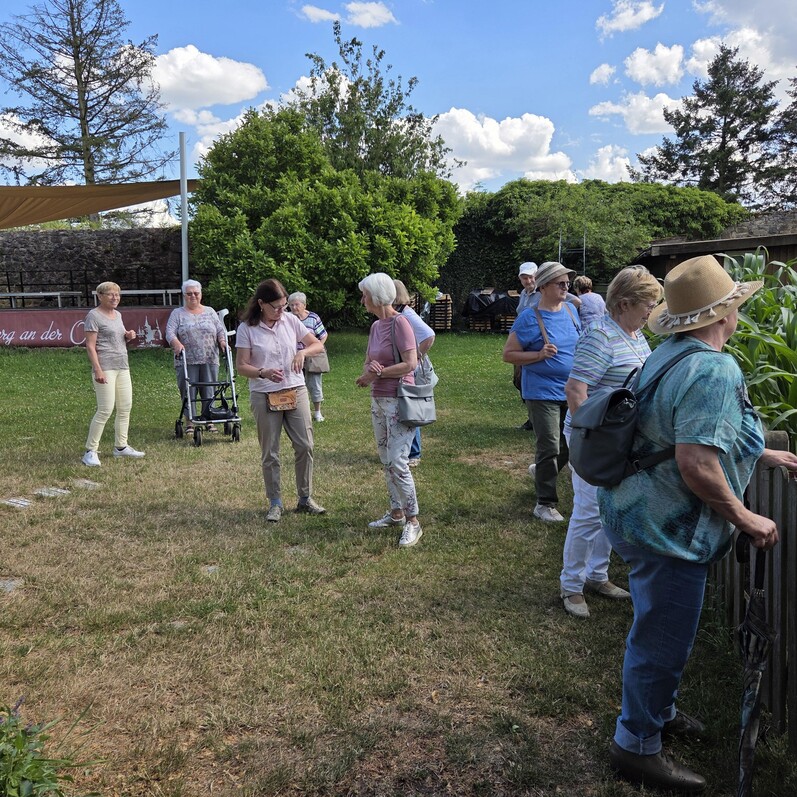 Senioren im Schlossgarten